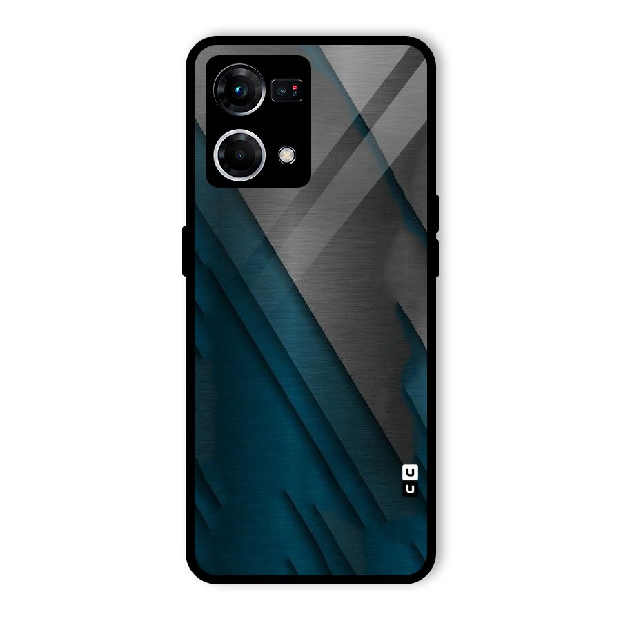 Just Lines Glass Back Case for Oppo F21 Pro 4G