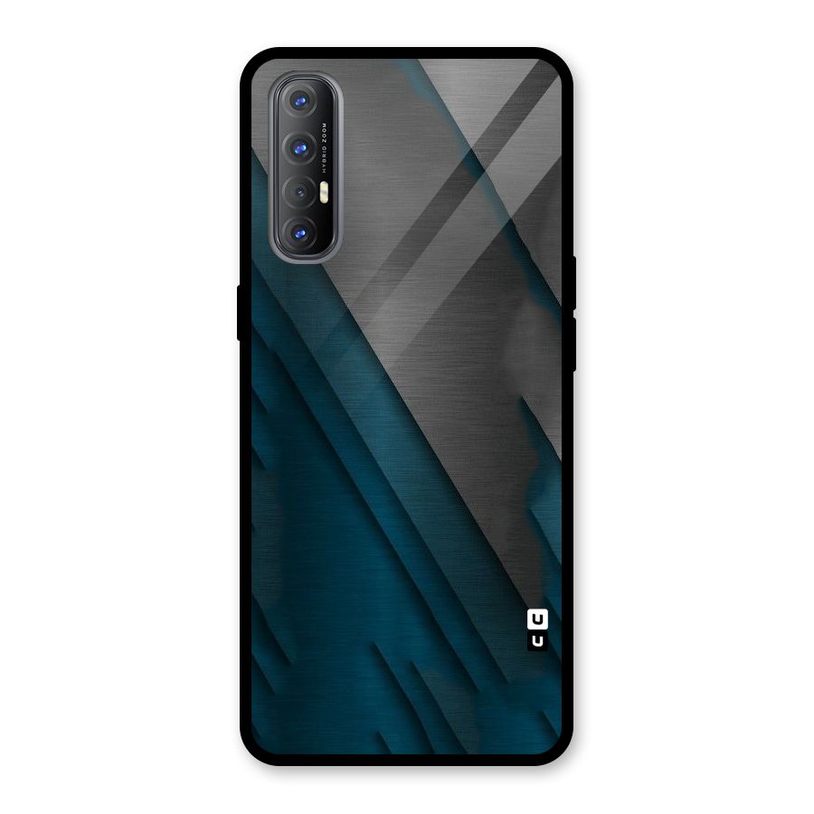 Just Lines Glass Back Case for Oppo Reno3 Pro