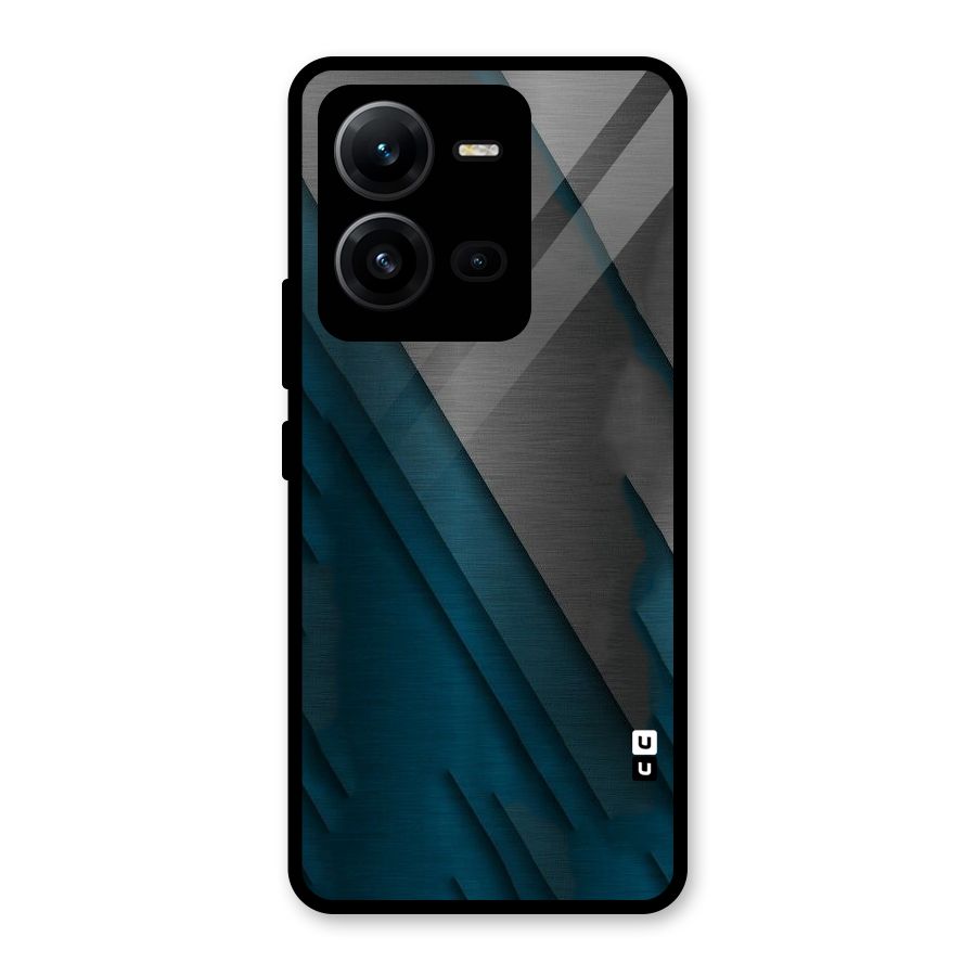 Just Lines Glass Back Case for Vivo V25