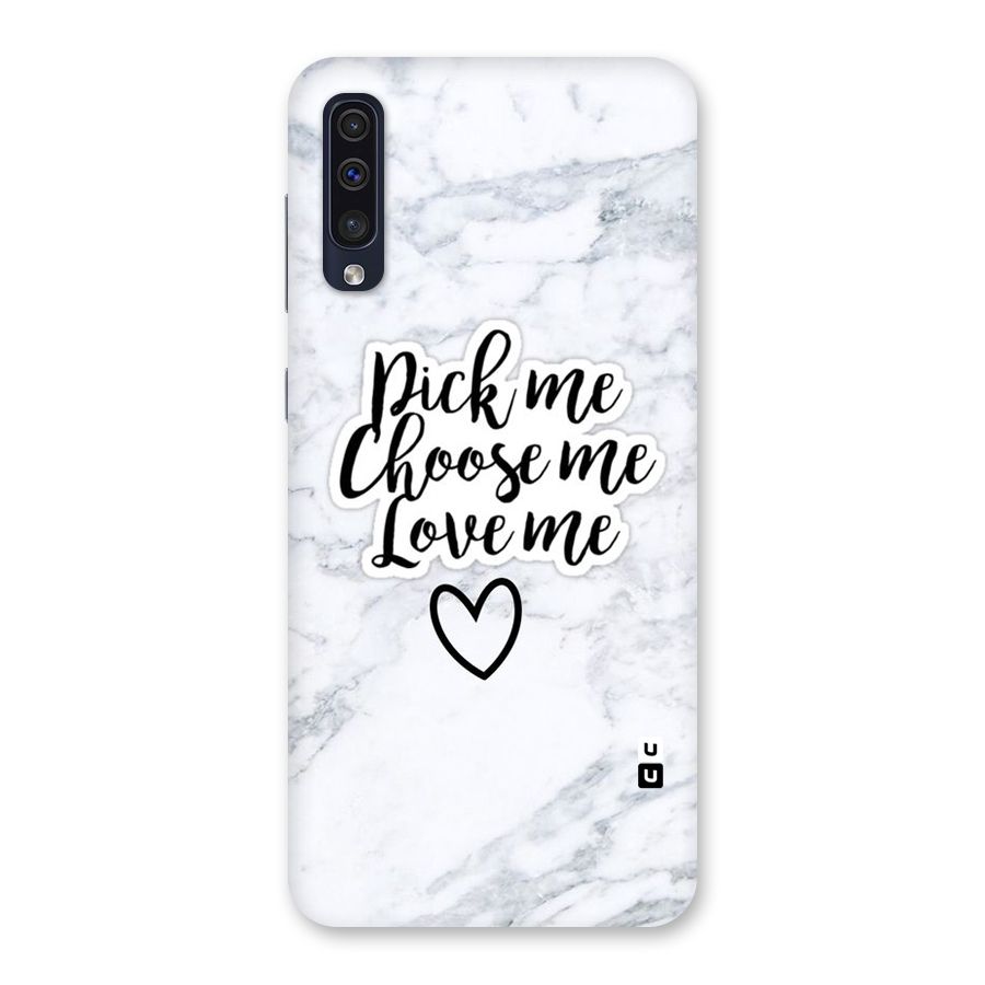 Just Me Back Case for Galaxy A50s