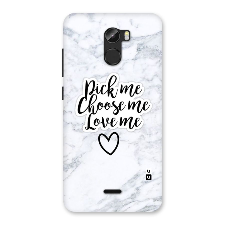 Just Me Back Case for Gionee X1