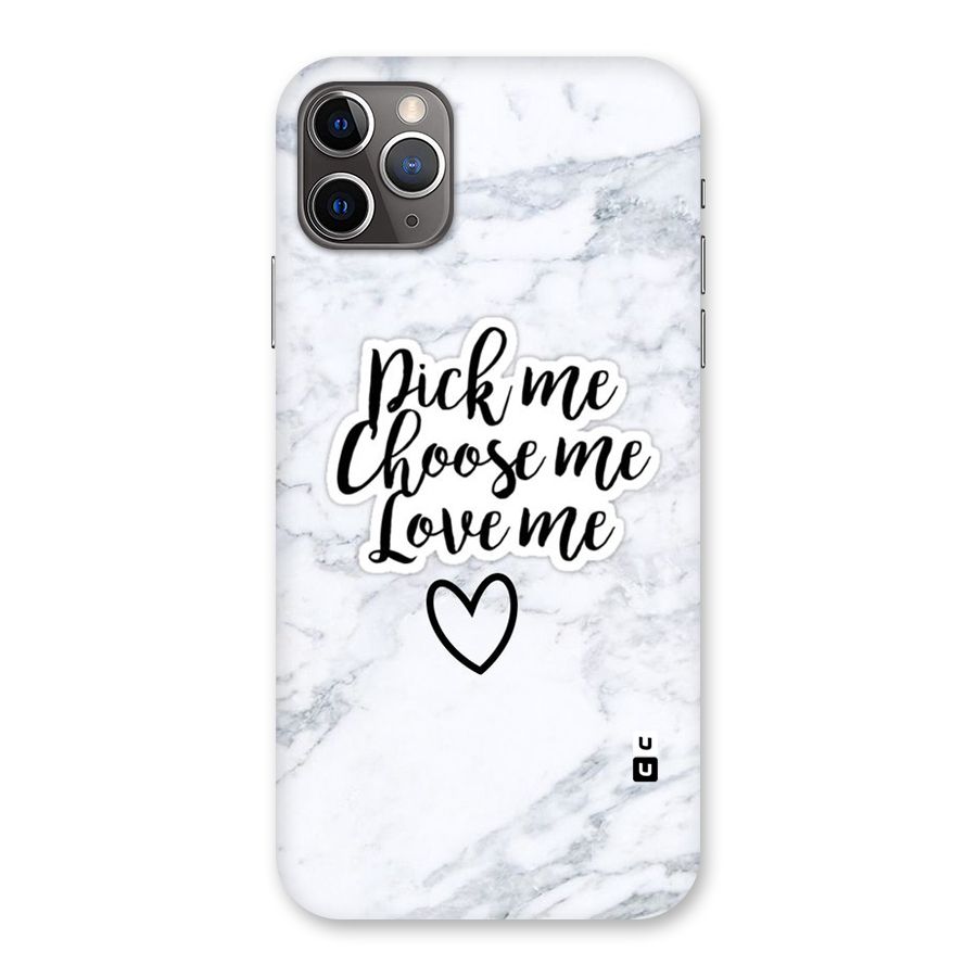 Just Me Back Case for iPhone 11 Pro Max
