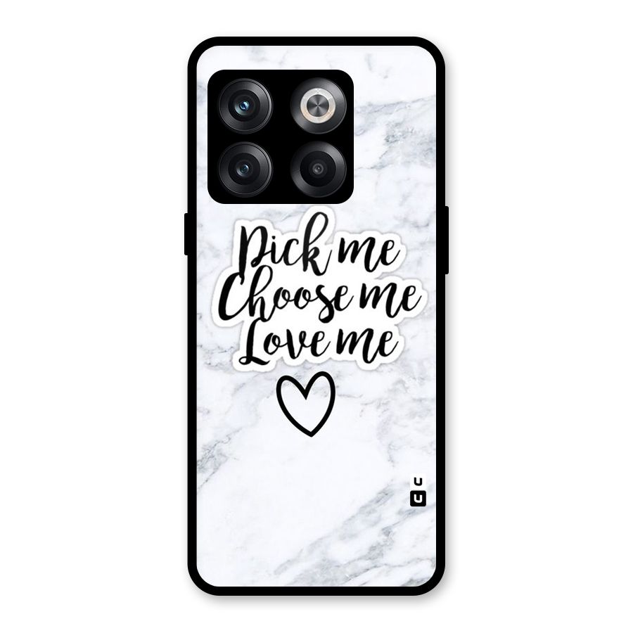 Just Me Glass Back Case for OnePlus 10T