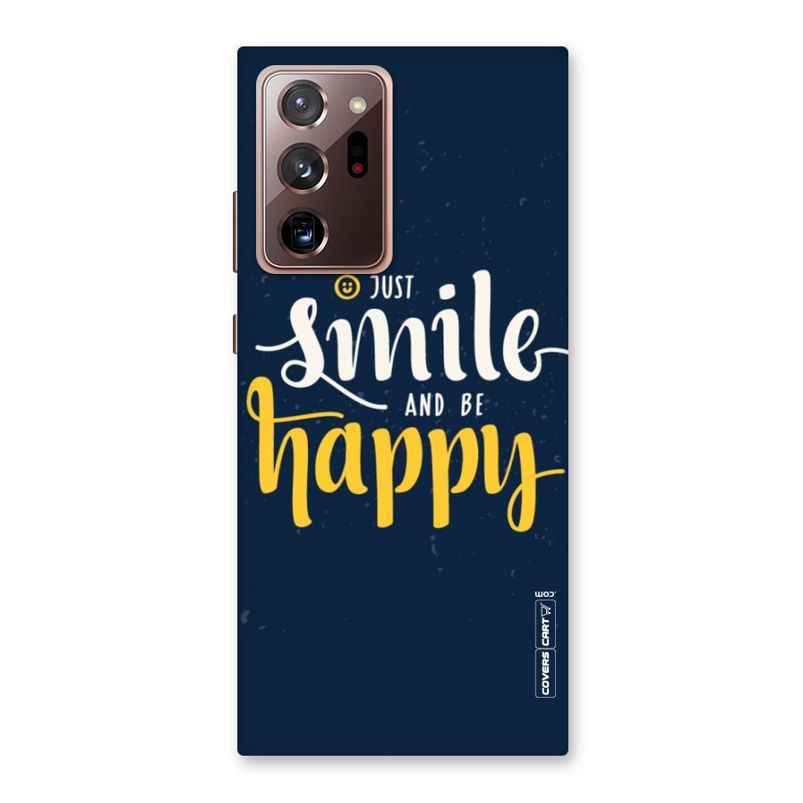 Just Smile Back Case for Galaxy Note 20 Ultra