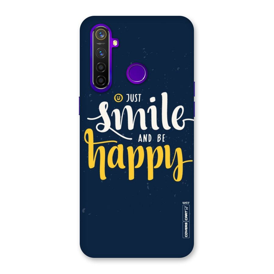 Just Smile Back Case for Realme 5 Pro