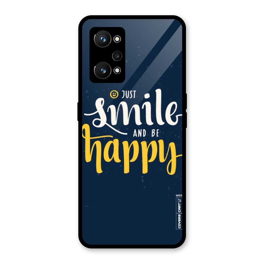 Just Smile Glass Back Case for Realme GT Neo 3T