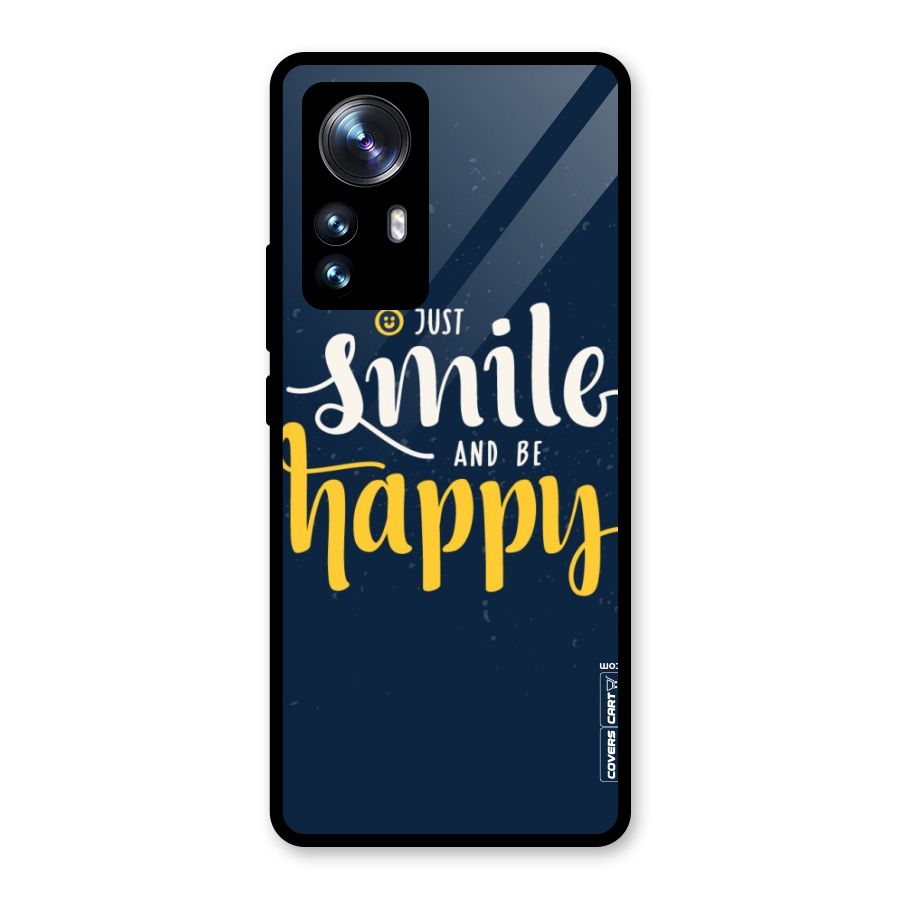 Just Smile Glass Back Case for Xiaomi 12 Pro