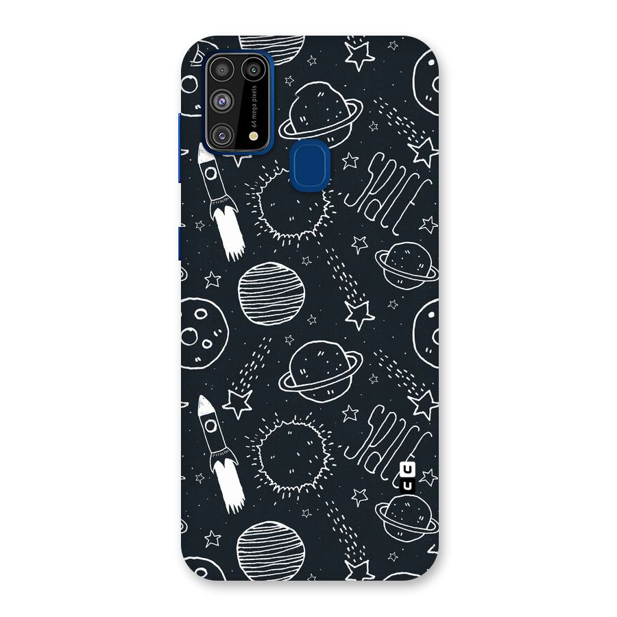Just Space Things Back Case for Galaxy M31