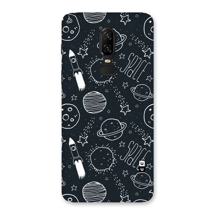 Just Space Things Back Case for OnePlus 6