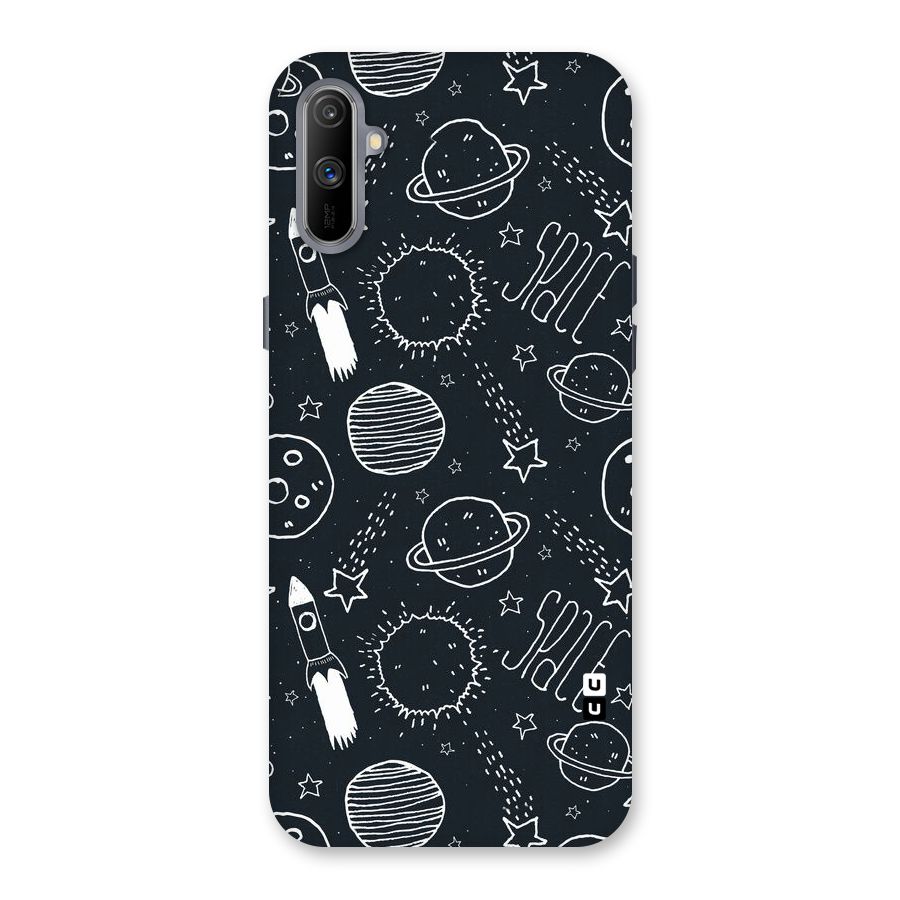 Just Space Things Back Case for Realme C3