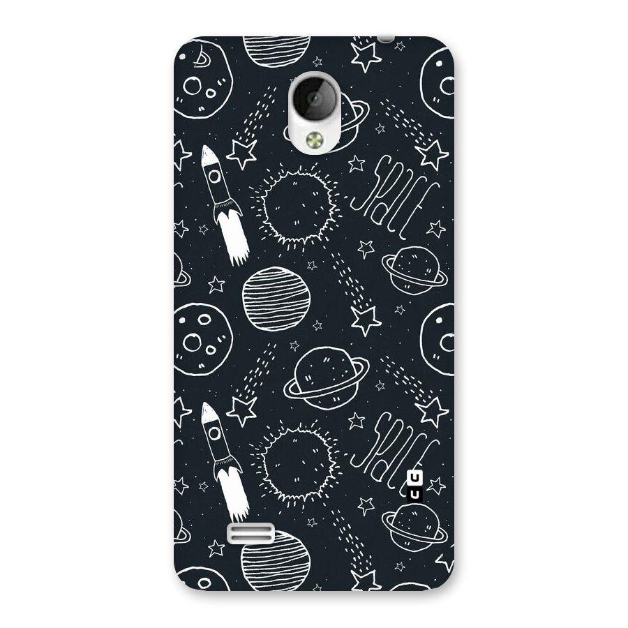 Just Space Things Back Case for Vivo Y21