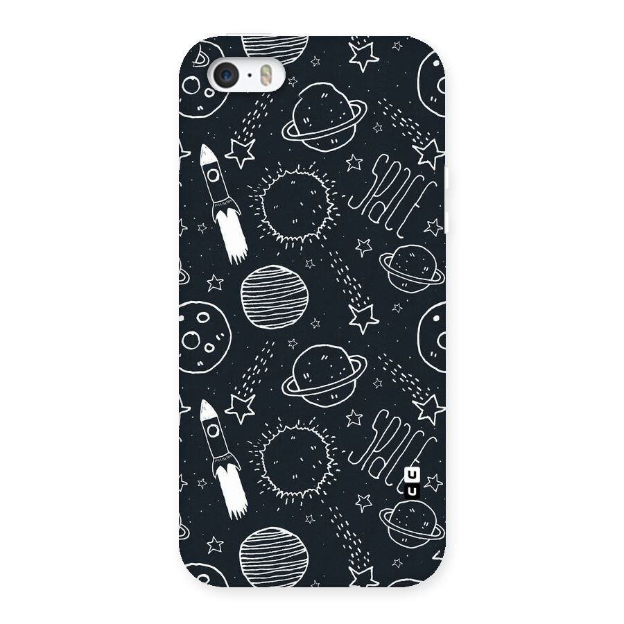 Just Space Things Back Case for iPhone SE