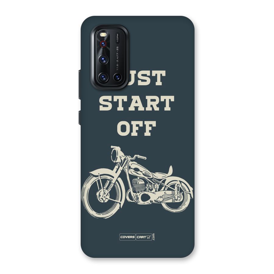 Just Start Off Back Case for Vivo V19