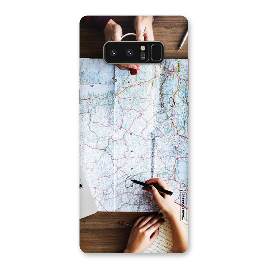 Just Travel Back Case for Galaxy Note 8