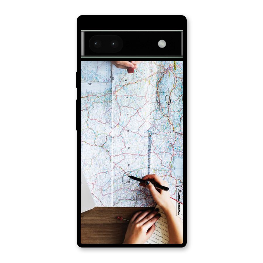 Just Travel Glass Back Case for Google Pixel 6a