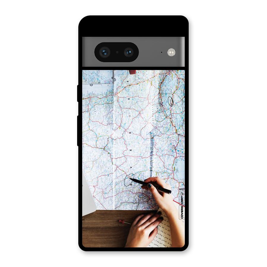 Just Travel Glass Back Case for Google Pixel 7