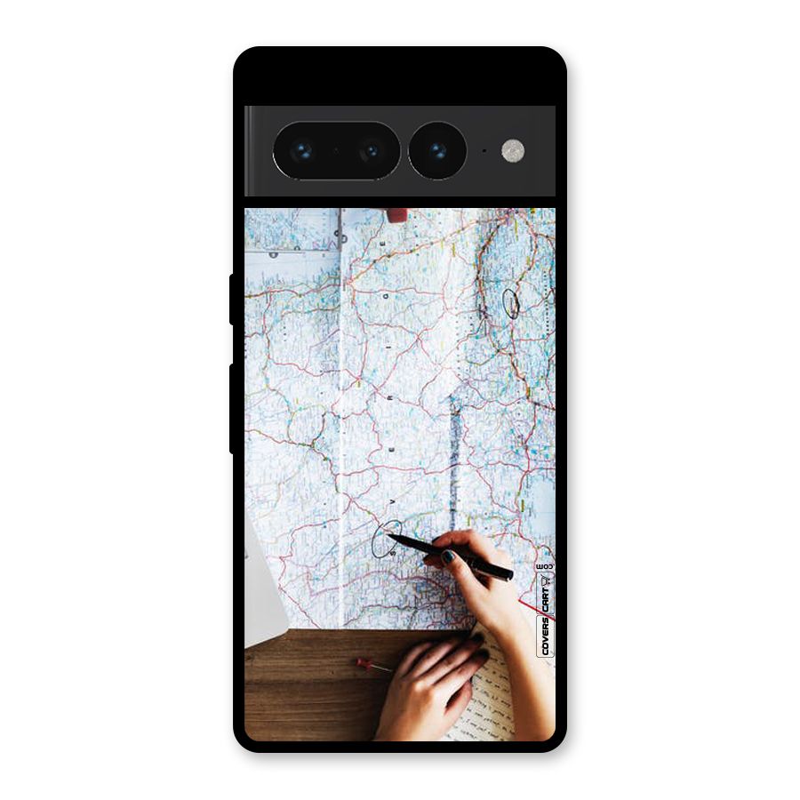 Just Travel Glass Back Case for Google Pixel 7 Pro