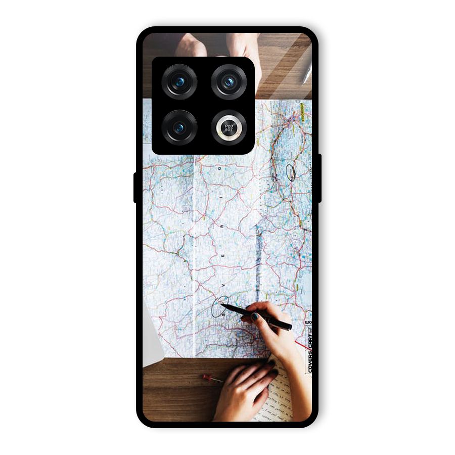 Just Travel Glass Back Case for OnePlus 10 Pro 5G