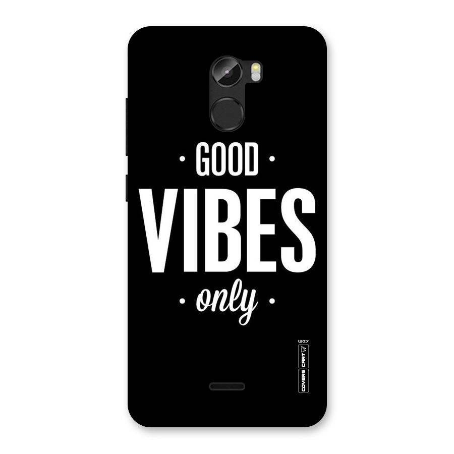 Just Vibes Back Case for Gionee X1
