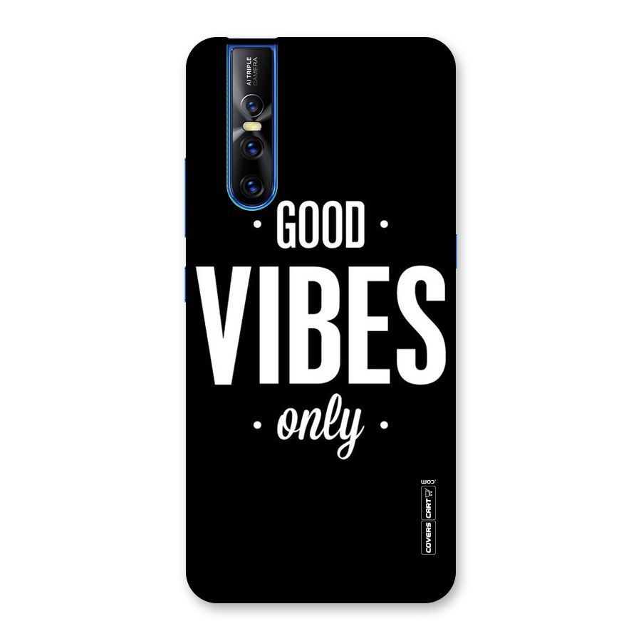 Just Vibes Back Case for Vivo V15 Pro