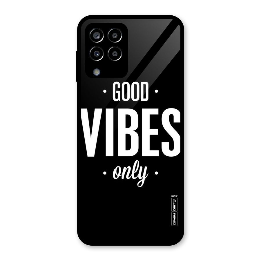 Just Vibes Glass Back Case for Galaxy M33