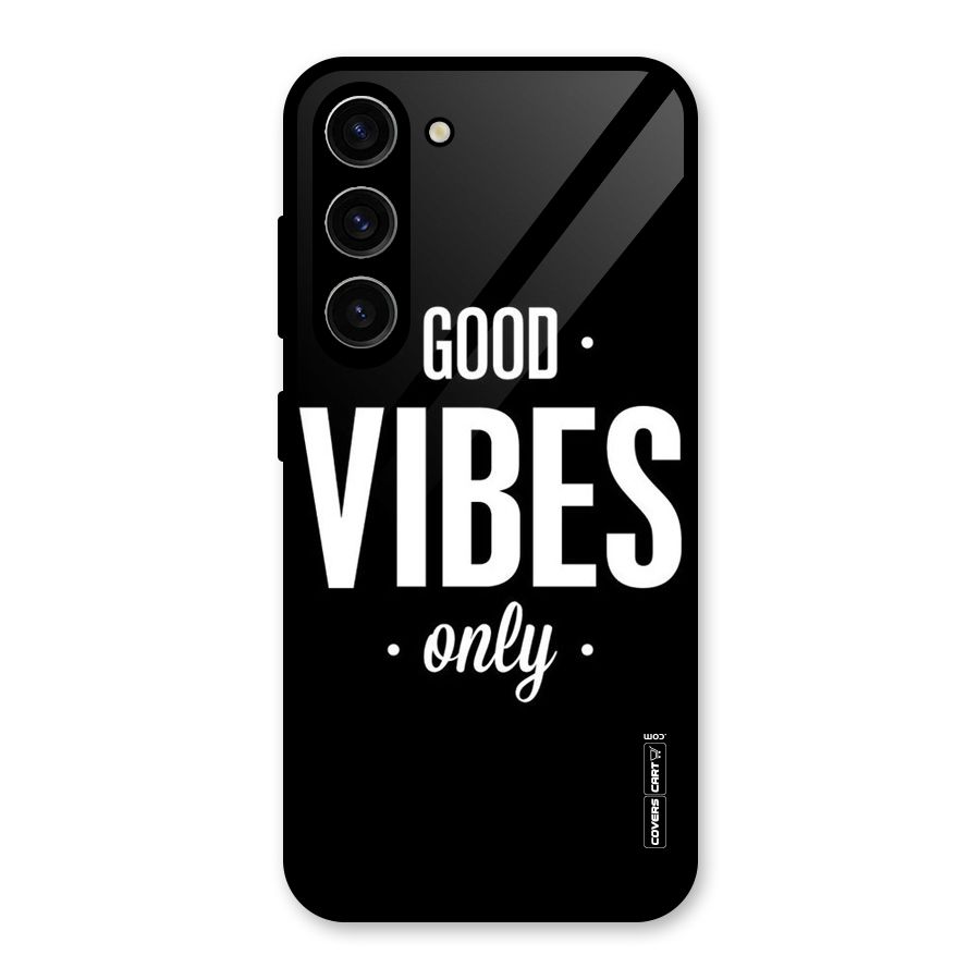 Just Vibes Glass Back Case for Galaxy S23