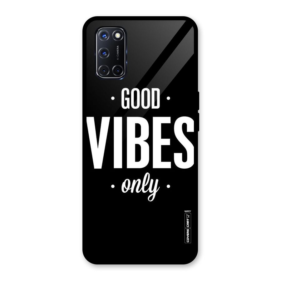 Just Vibes Glass Back Case for Oppo A52