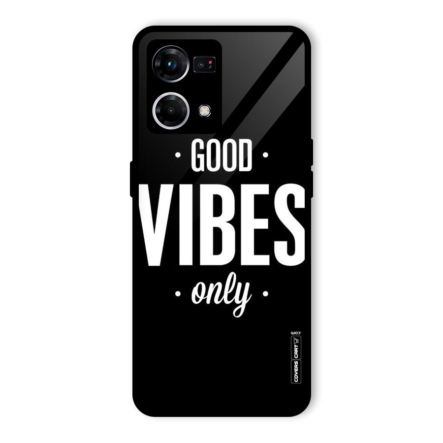 Just Vibes Glass Back Case for Oppo F21 Pro 5G