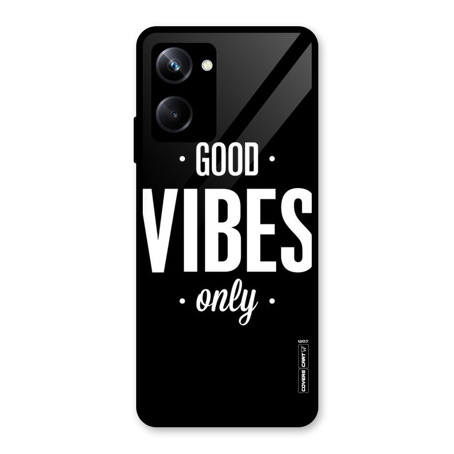 Just Vibes Glass Back Case for Realme 10 Pro