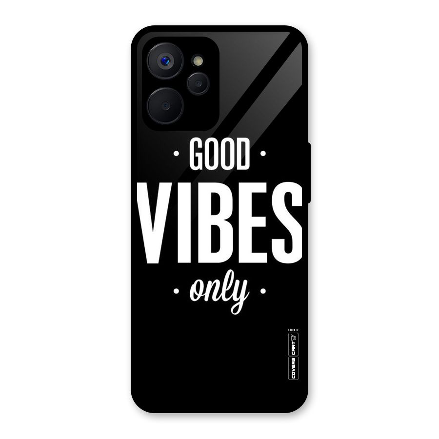 Just Vibes Glass Back Case for Realme 9i 5G