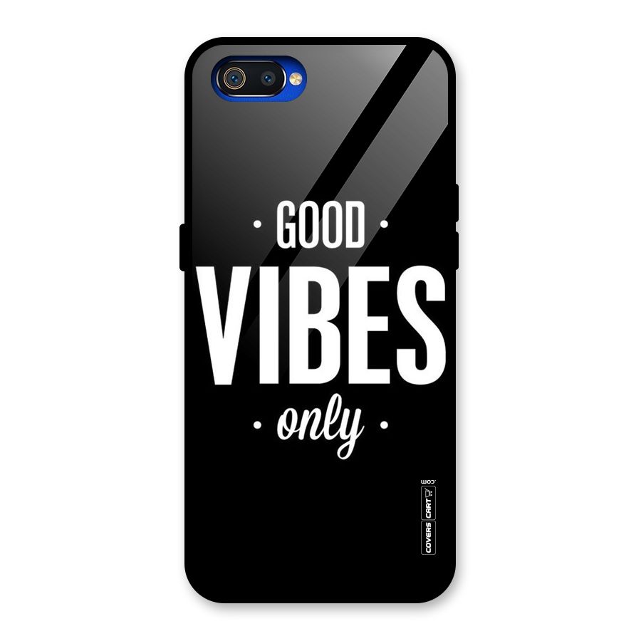 Just Vibes Glass Back Case for Realme C2