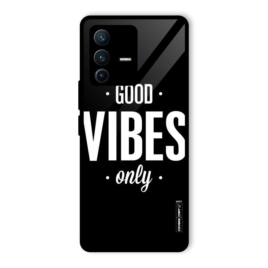 Just Vibes Glass Back Case for Vivo V23 Pro