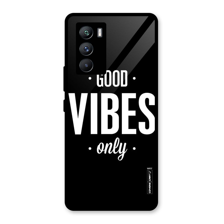 Just Vibes Glass Back Case for Vivo iQOO 9 SE