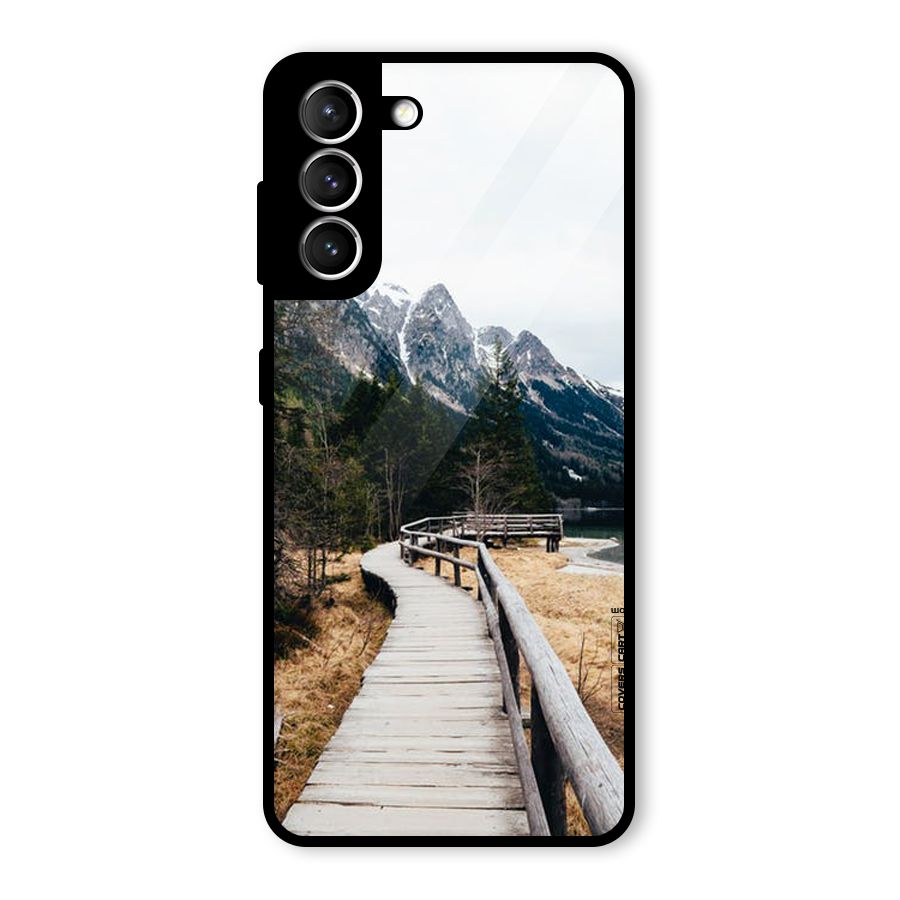 Just Wander Glass Back Case for Galaxy S21 5G
