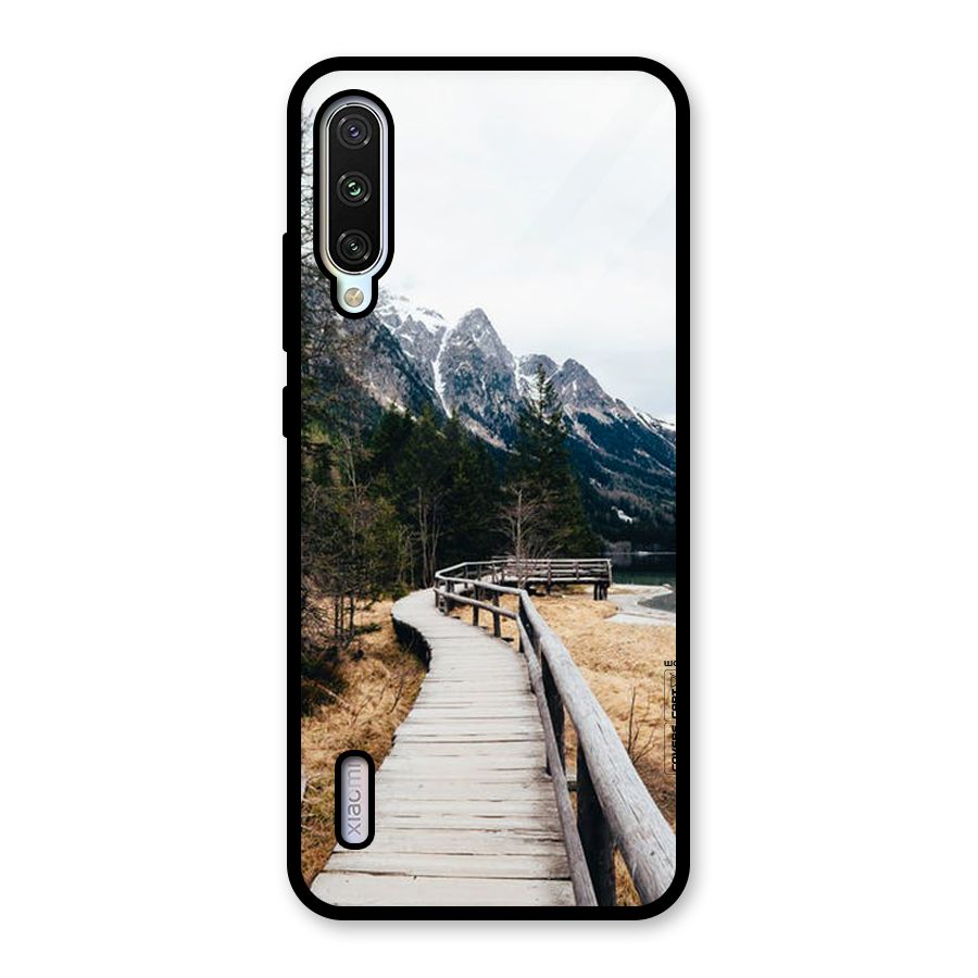 Just Wander Glass Back Case for Mi A3