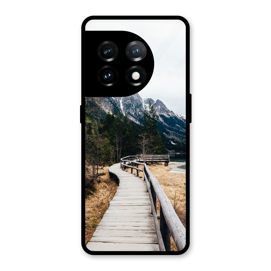 Just Wander Glass Back Case for OnePlus 11