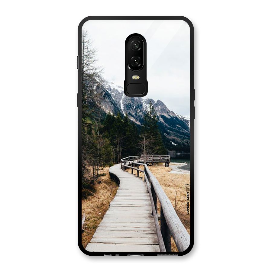 Just Wander Glass Back Case for OnePlus 6