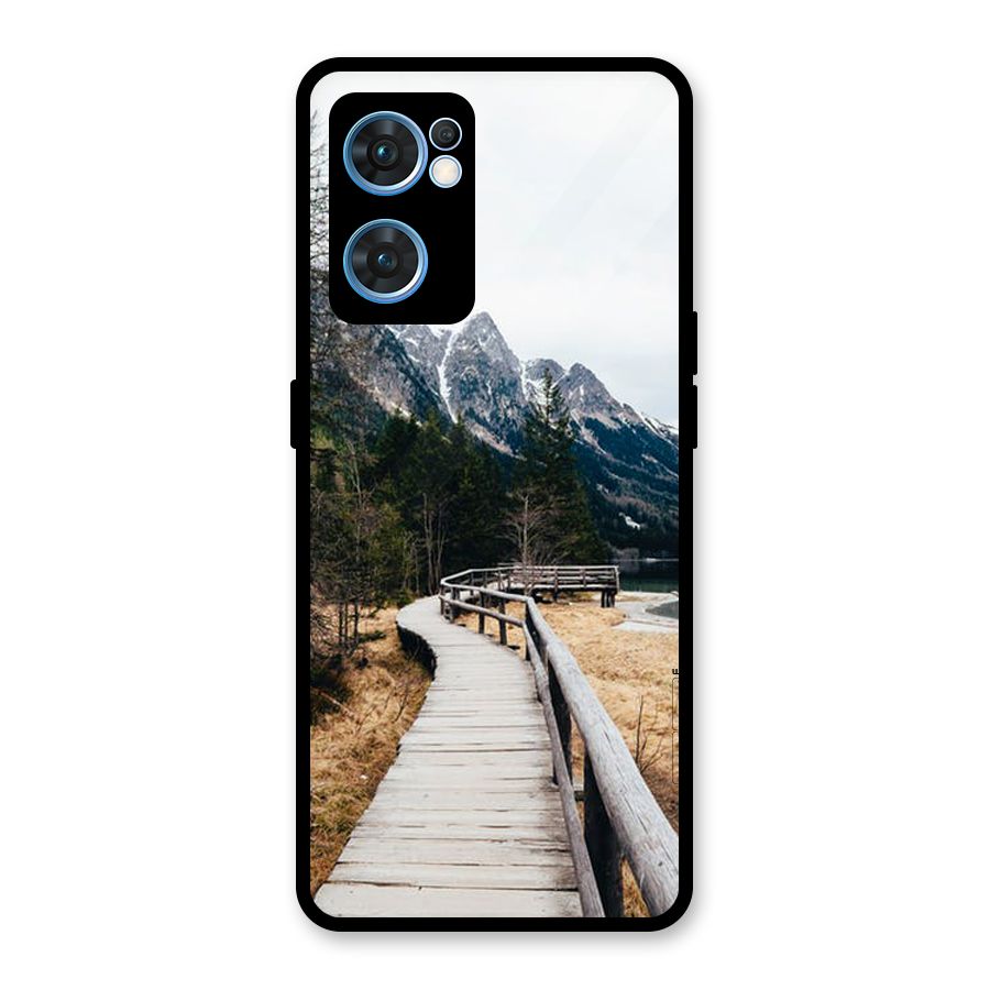 Just Wander Glass Back Case for Oppo Reno7 5G