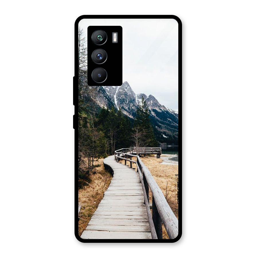 Just Wander Glass Back Case for Vivo iQOO 9 SE