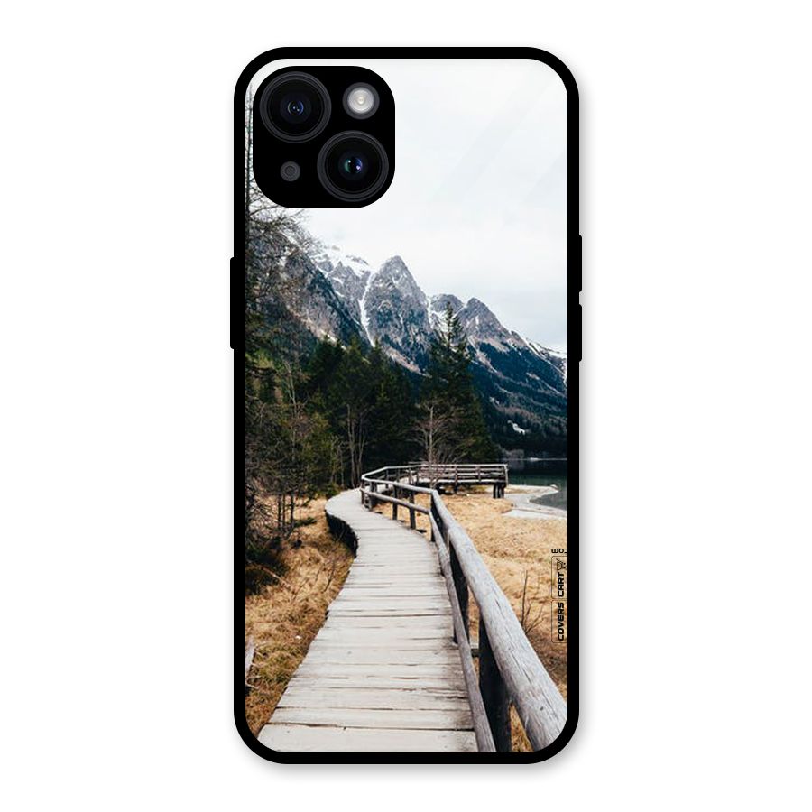 Just Wander Glass Back Case for iPhone 14