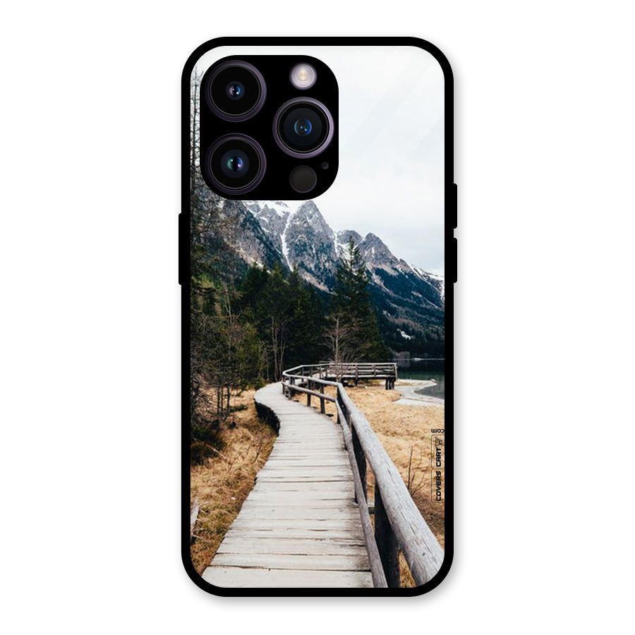 Just Wander Glass Back Case for iPhone 14 Pro