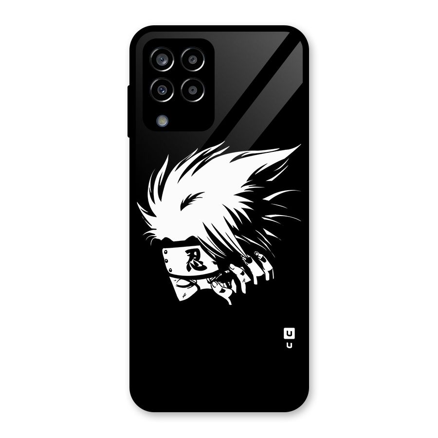 Kakashi Hatake Black Glass Back Case for Galaxy M33