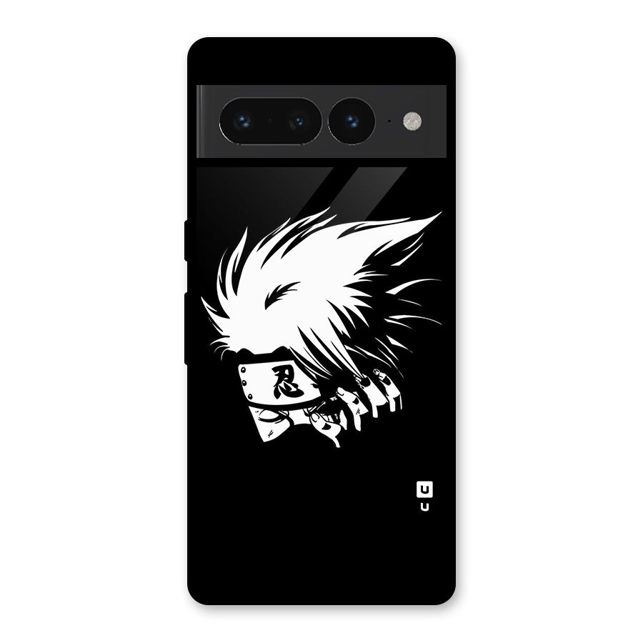 Kakashi Hatake Black Glass Back Case for Google Pixel 7 Pro