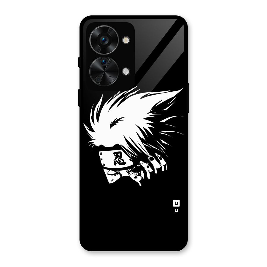 Kakashi Hatake Black Glass Back Case for OnePlus Nord 2T