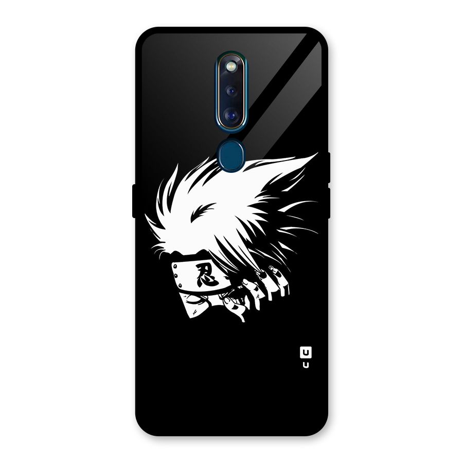 Kakashi Hatake Black Glass Back Case for Oppo F11 Pro
