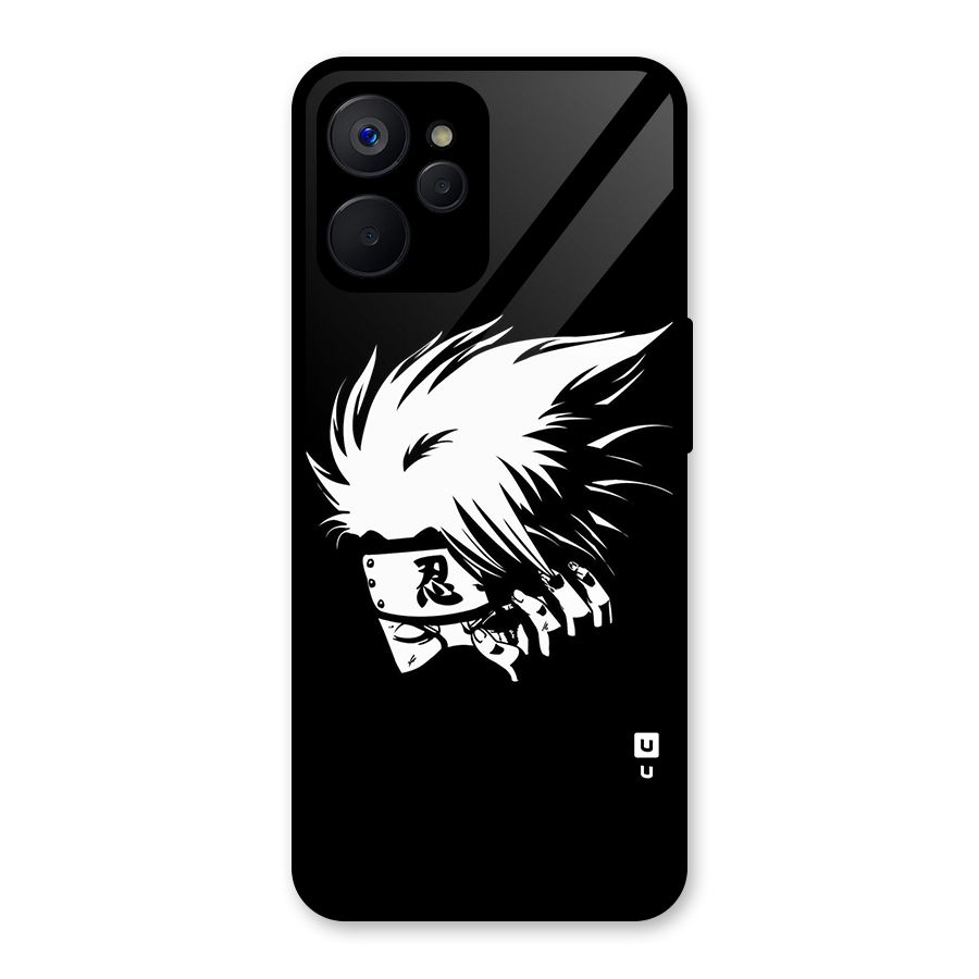 Kakashi Hatake Black Glass Back Case for Realme 9i 5G