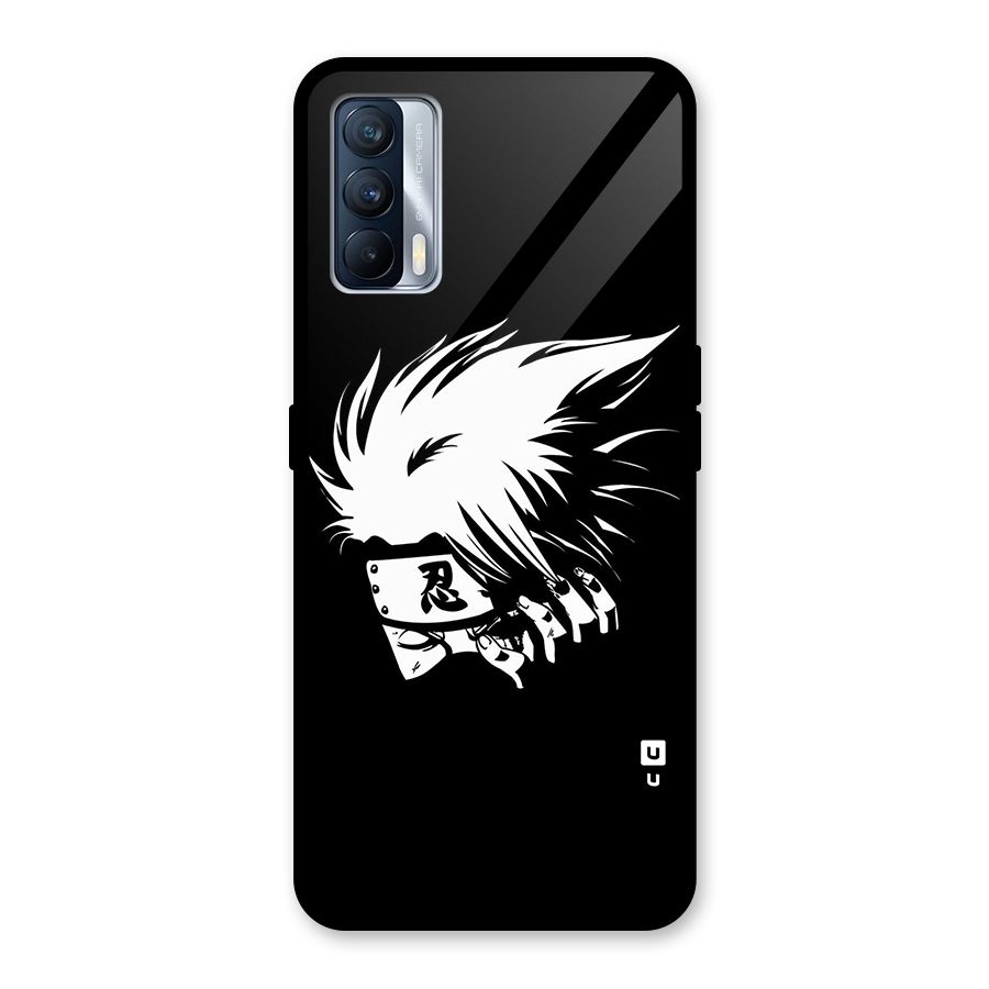 Kakashi Hatake Black Glass Back Case for Realme X7