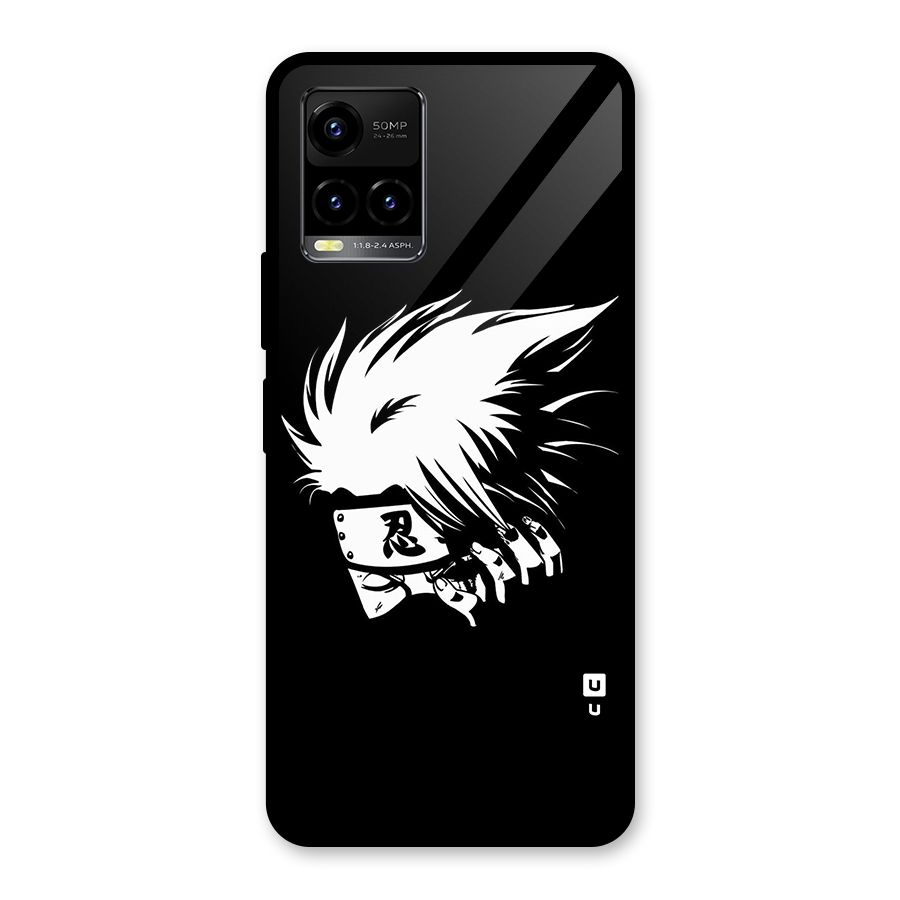 Kakashi Hatake Black Glass Back Case for Vivo Y21T