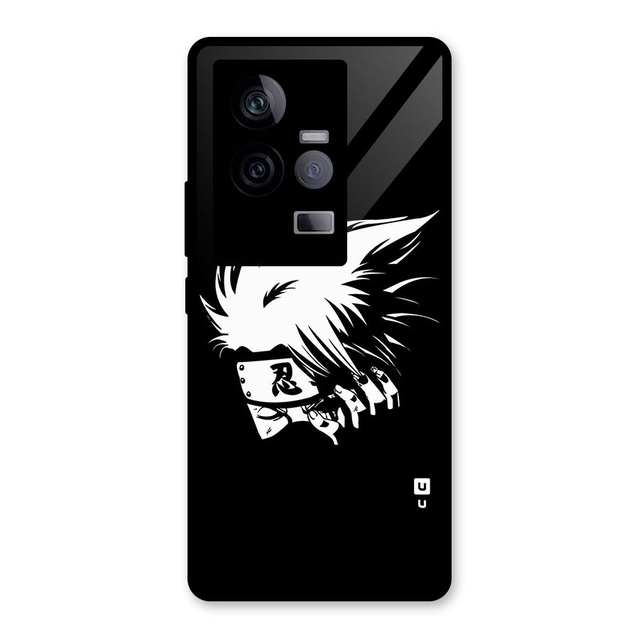 Kakashi Hatake Black Glass Back Case for Vivo iQOO 11 5G