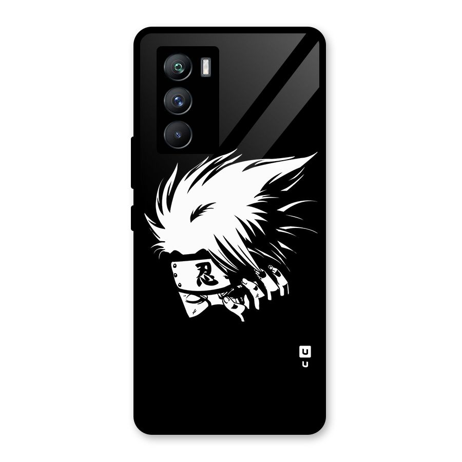Kakashi Hatake Black Glass Back Case for Vivo iQOO 9 SE